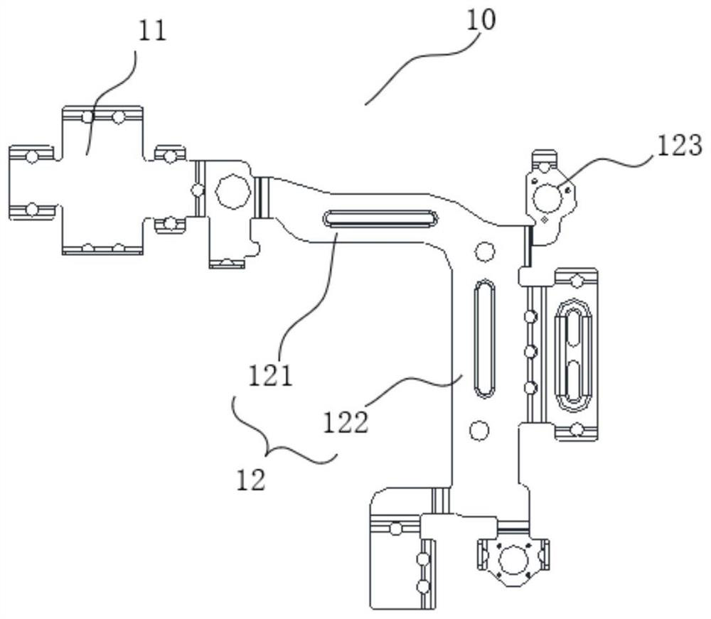 Mounting structure, receiver assembly and terminal equipment