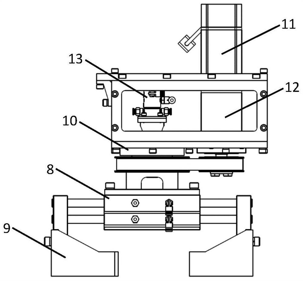 A robot grinding equipment and method for the surface of a rotating body