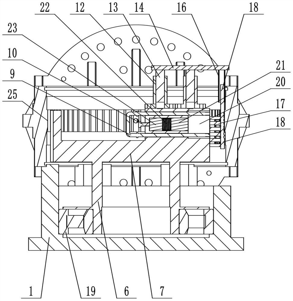 Pin wheel housing gear milling tool