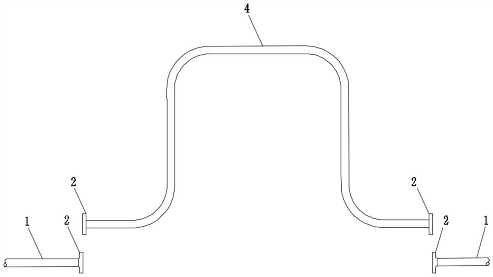 Submarine pipeline expansion bend connecting method suitable for high-precision underwater in-place control