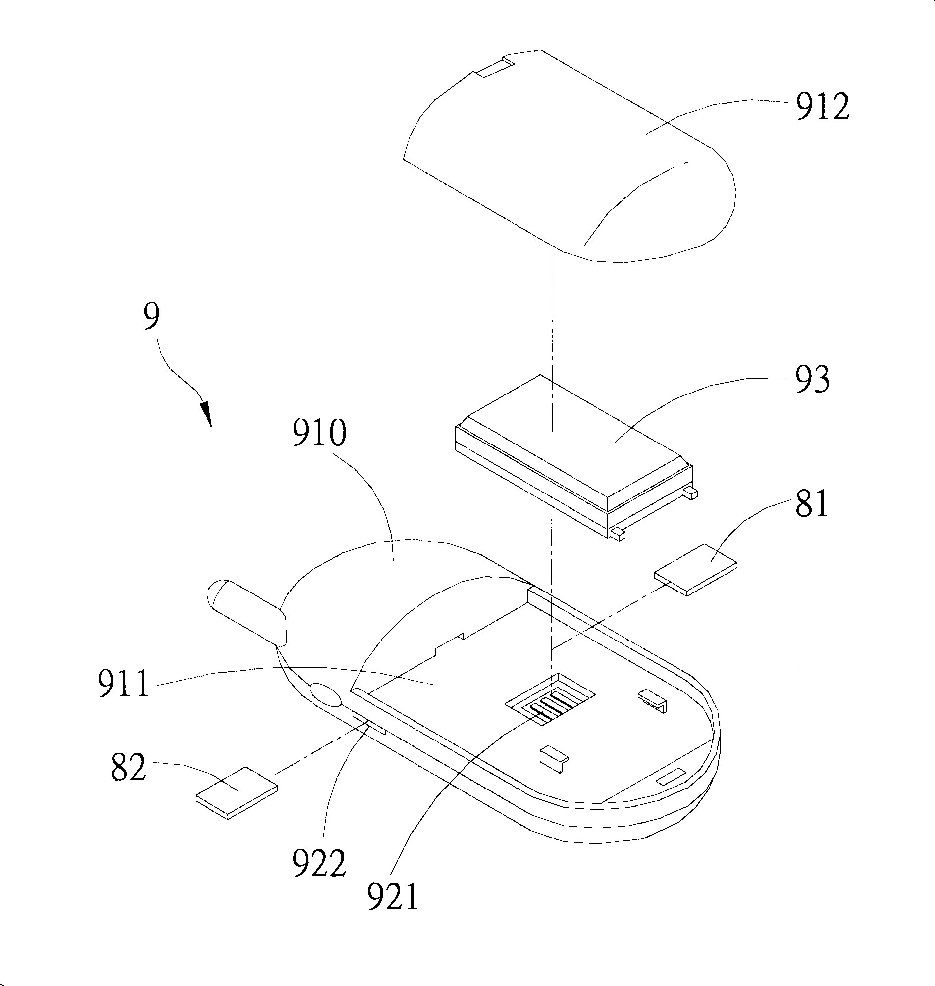 Method for replacing electronic card without closedown and communication apparatus