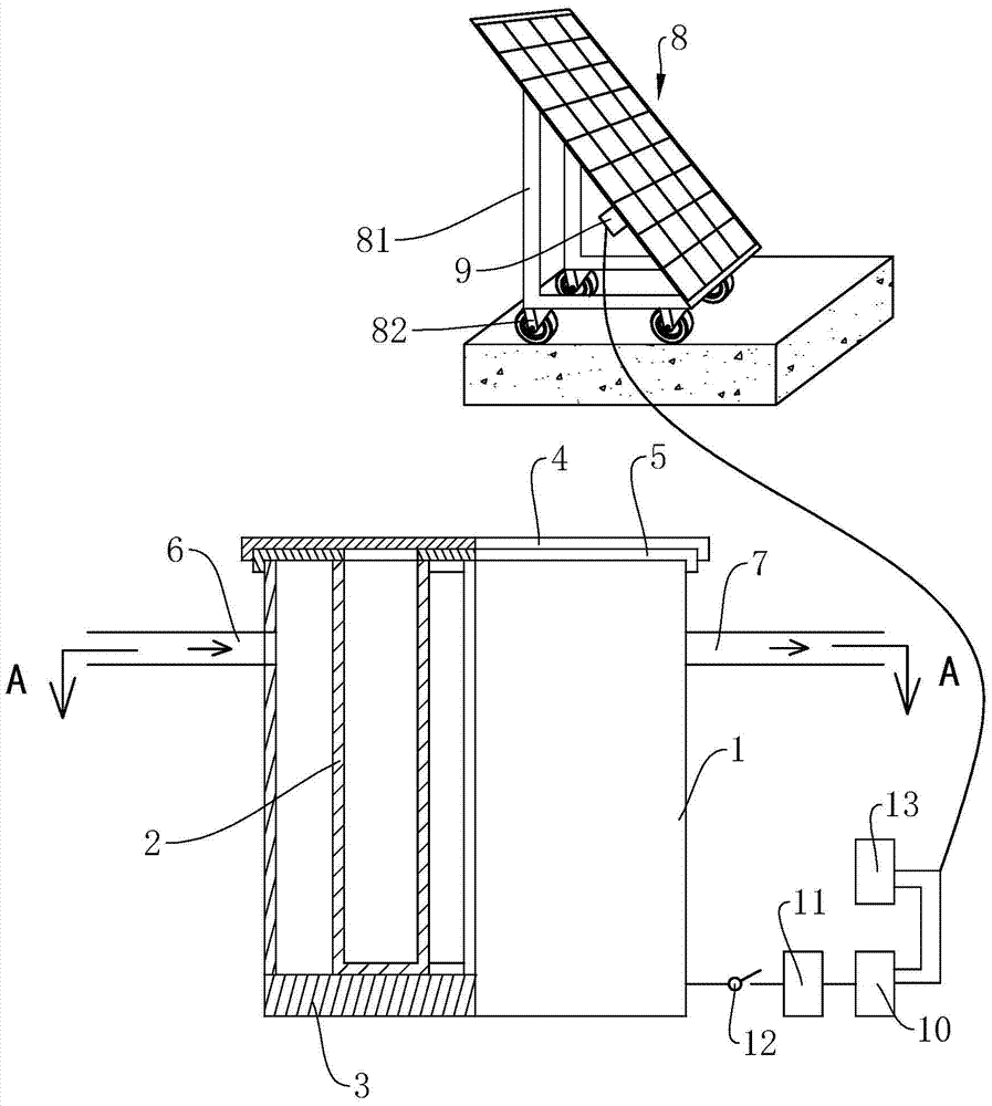 Photovoltaic fertilization device for micro-moist irrigation