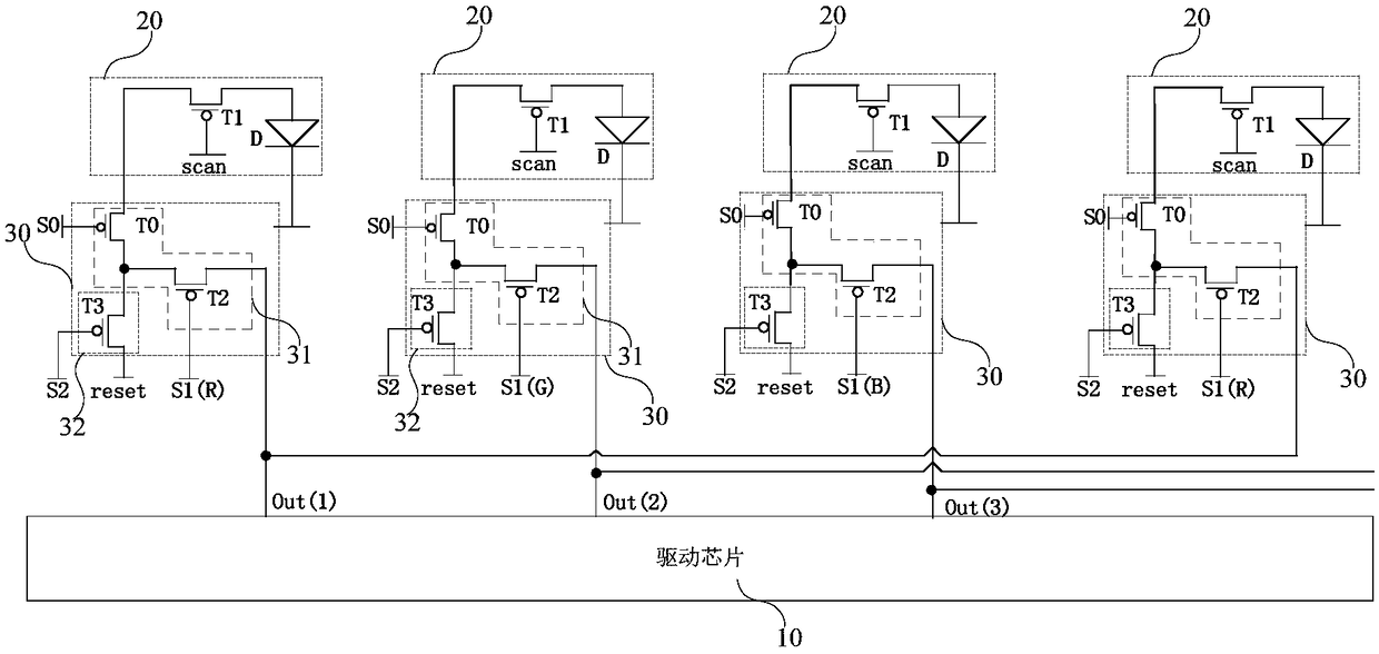 Display panel, pixel circuit and drive method thereof