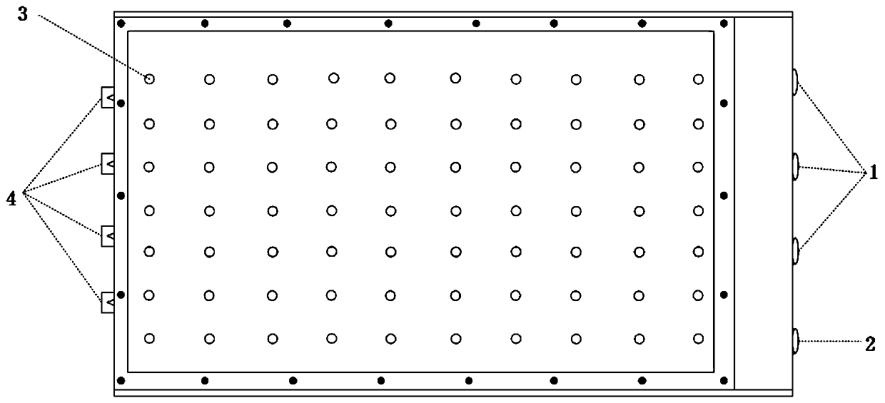 Multifunctional test device for researching seepage failure mechanism of underground engineering soil body