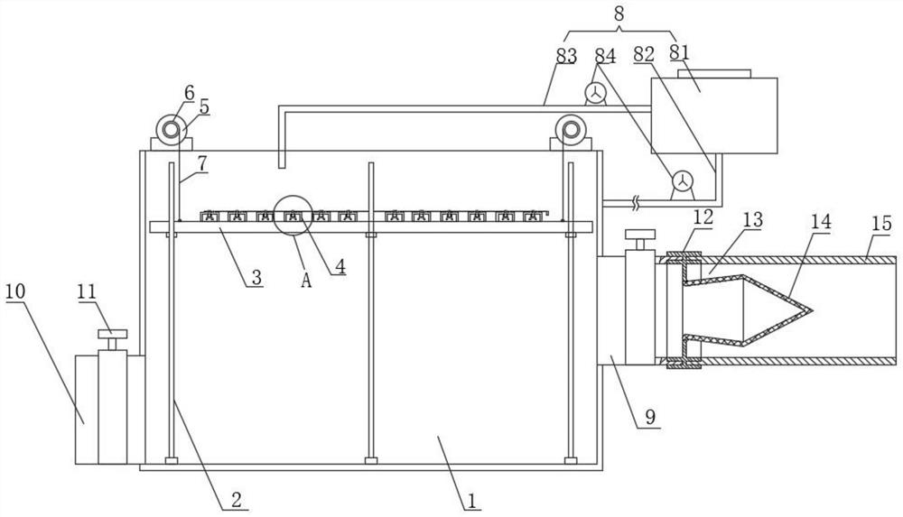 High-yield kelp seedling raising system