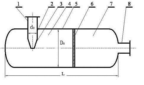 Gas pulsation vibration damper