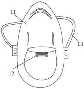 Portable ear-nose-throat nursing medicine atomization treatment device