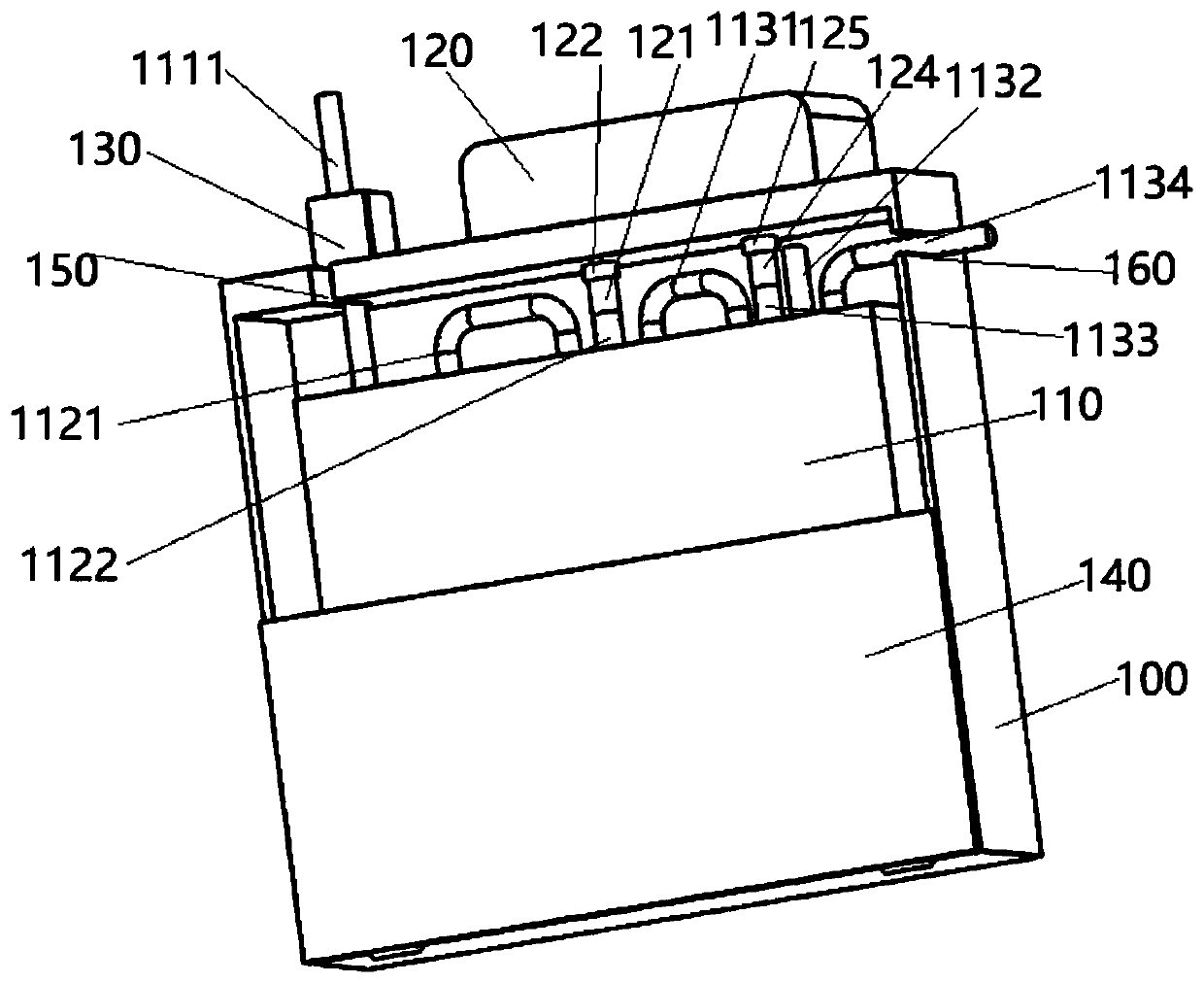 Thoracic cavity drainage device and control method thereof