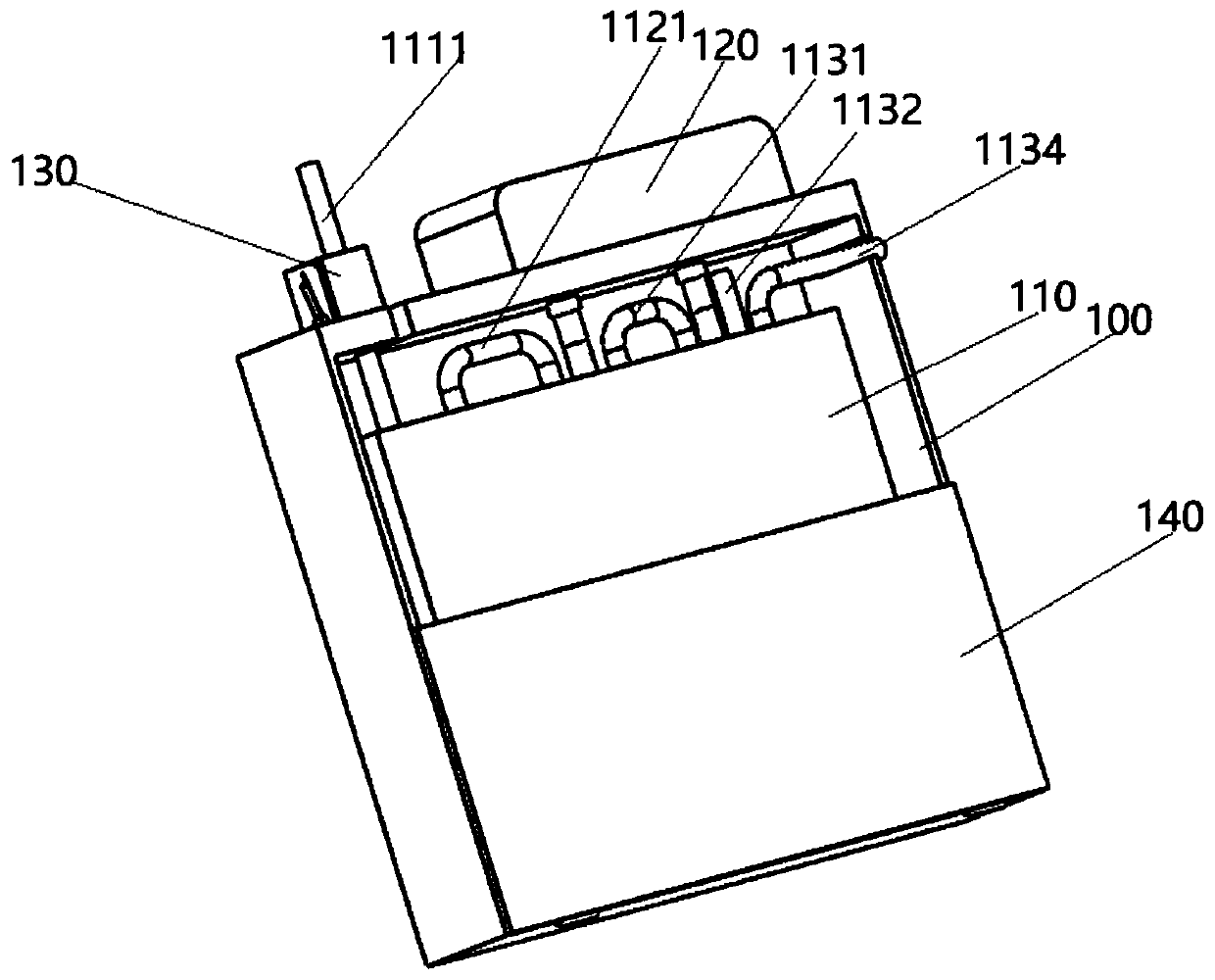 Thoracic cavity drainage device and control method thereof