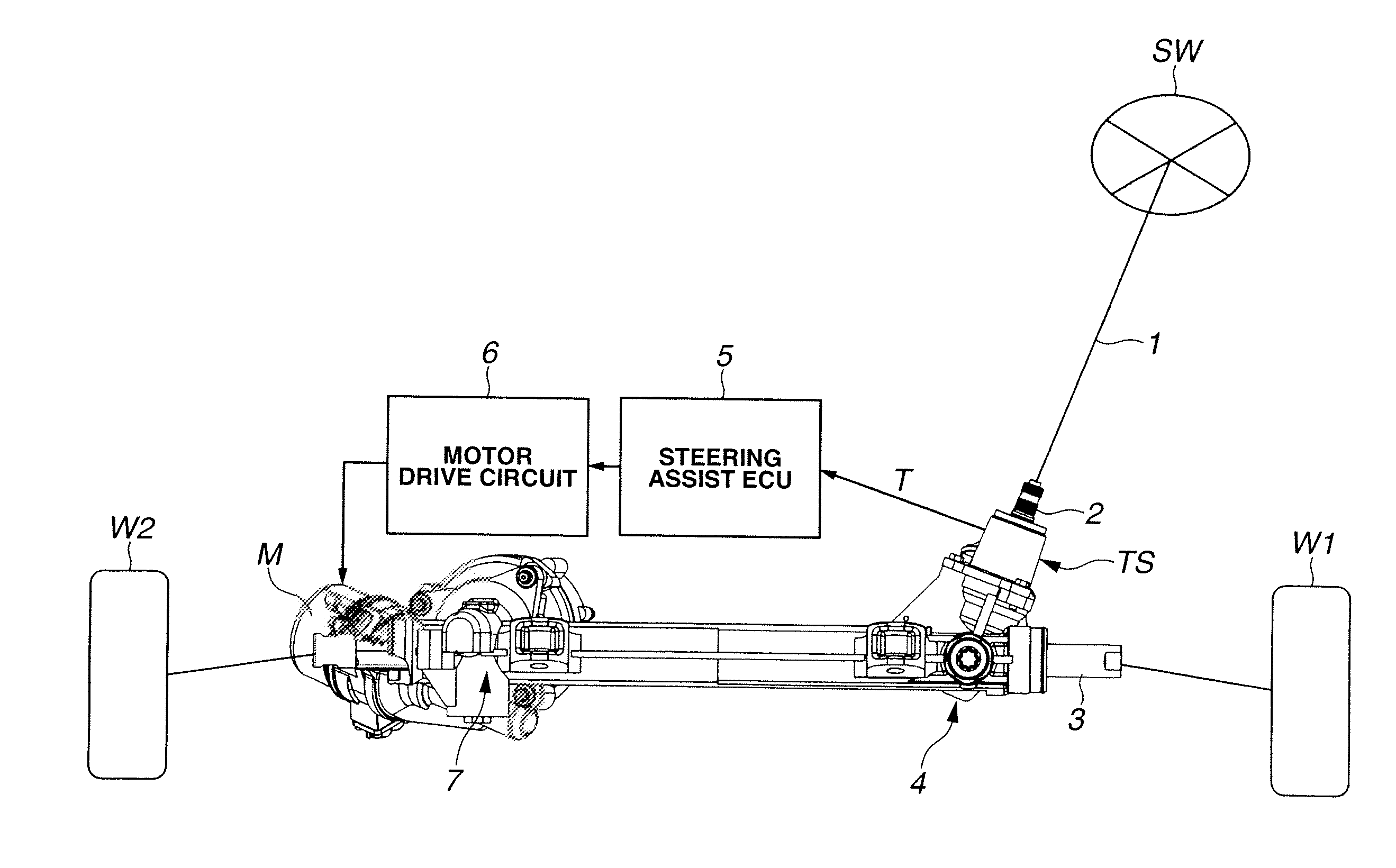 Torque sensor and power steering system