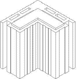 Externally laid masonry composite heat-insulating sintered building block exterior wall heat insulating system