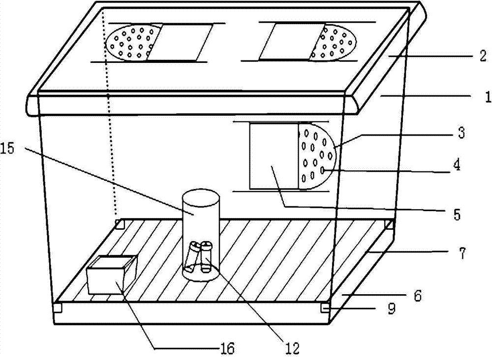 Method for breeding larva of lepidoptera insects indoor and device thereof