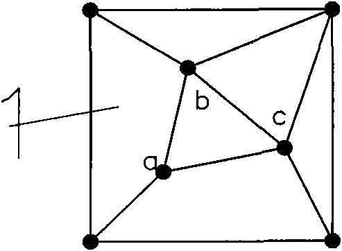 Polygonal image digitizing method utilizing rotating TIN (triangulated irregular network)