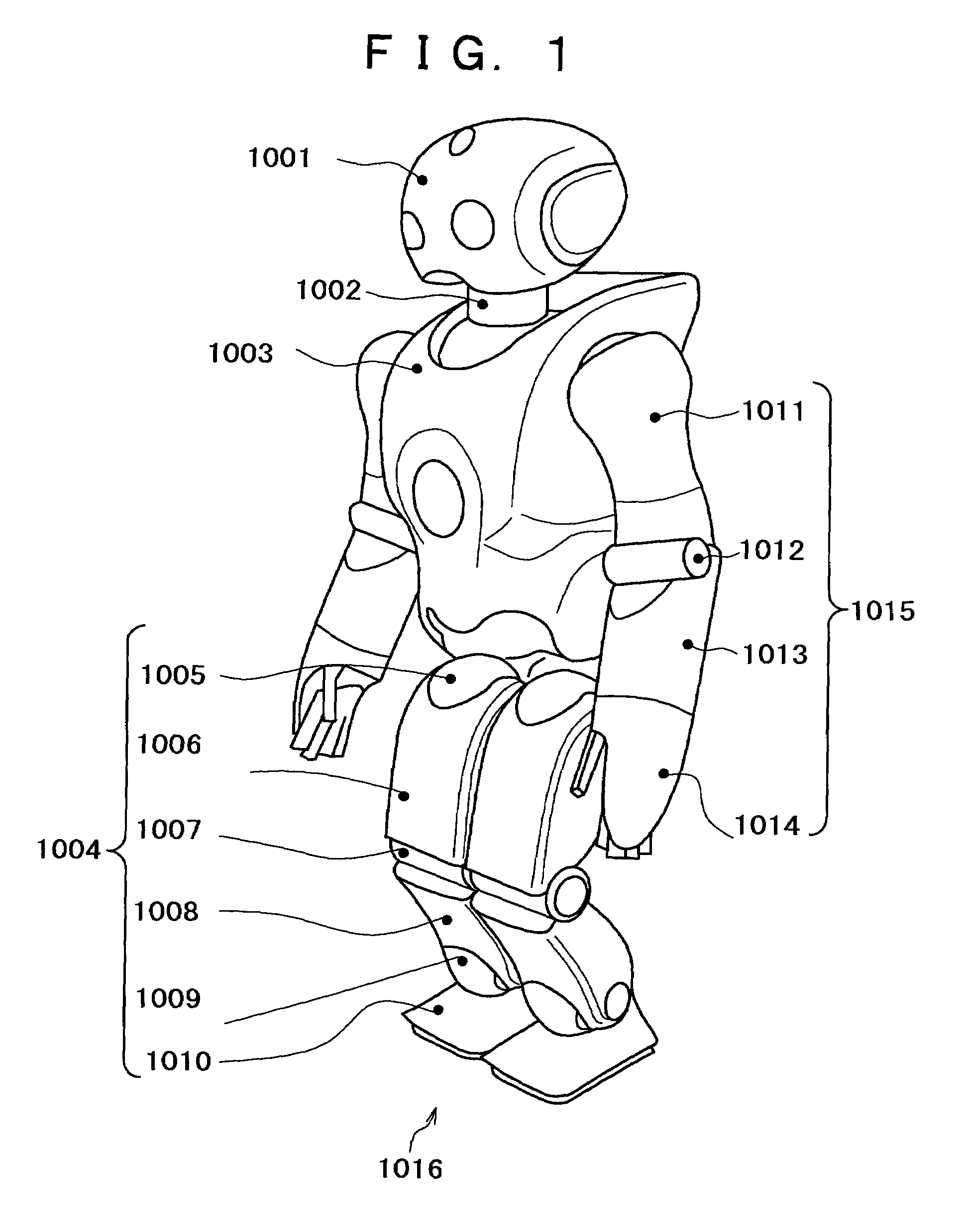 Robot apparatus and motion controlling method therefor