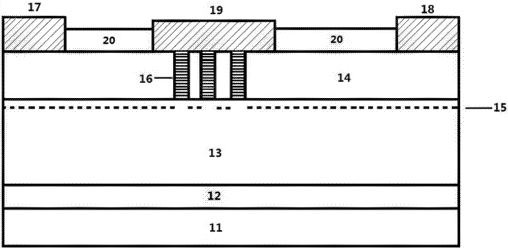 Enhanced nitride field effect transistor and preparation method thereof