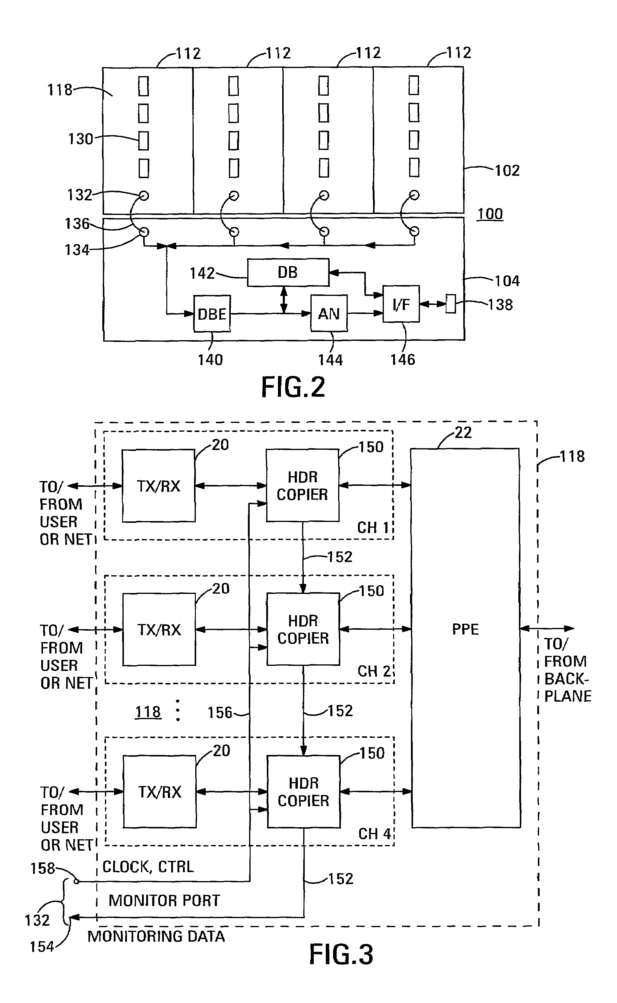 Network monitoring system with built-in monitoring data gathering