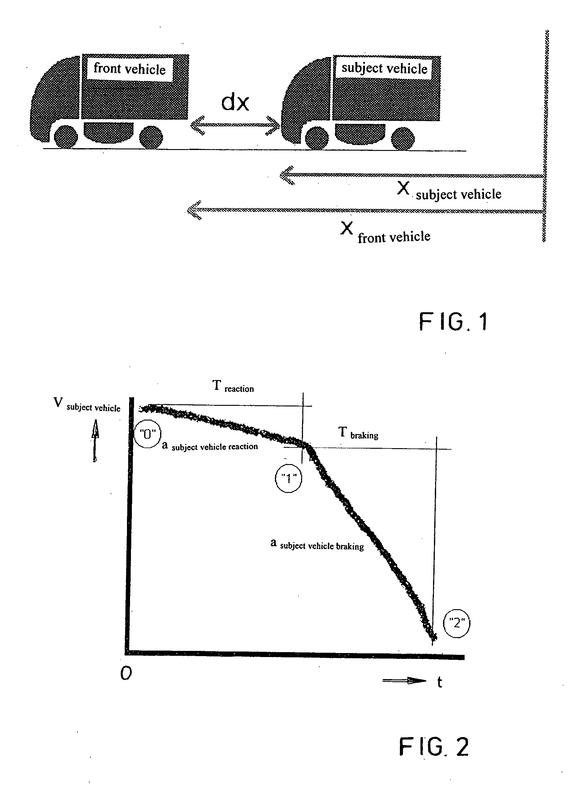 Collision warning system and method for a motor vehicle