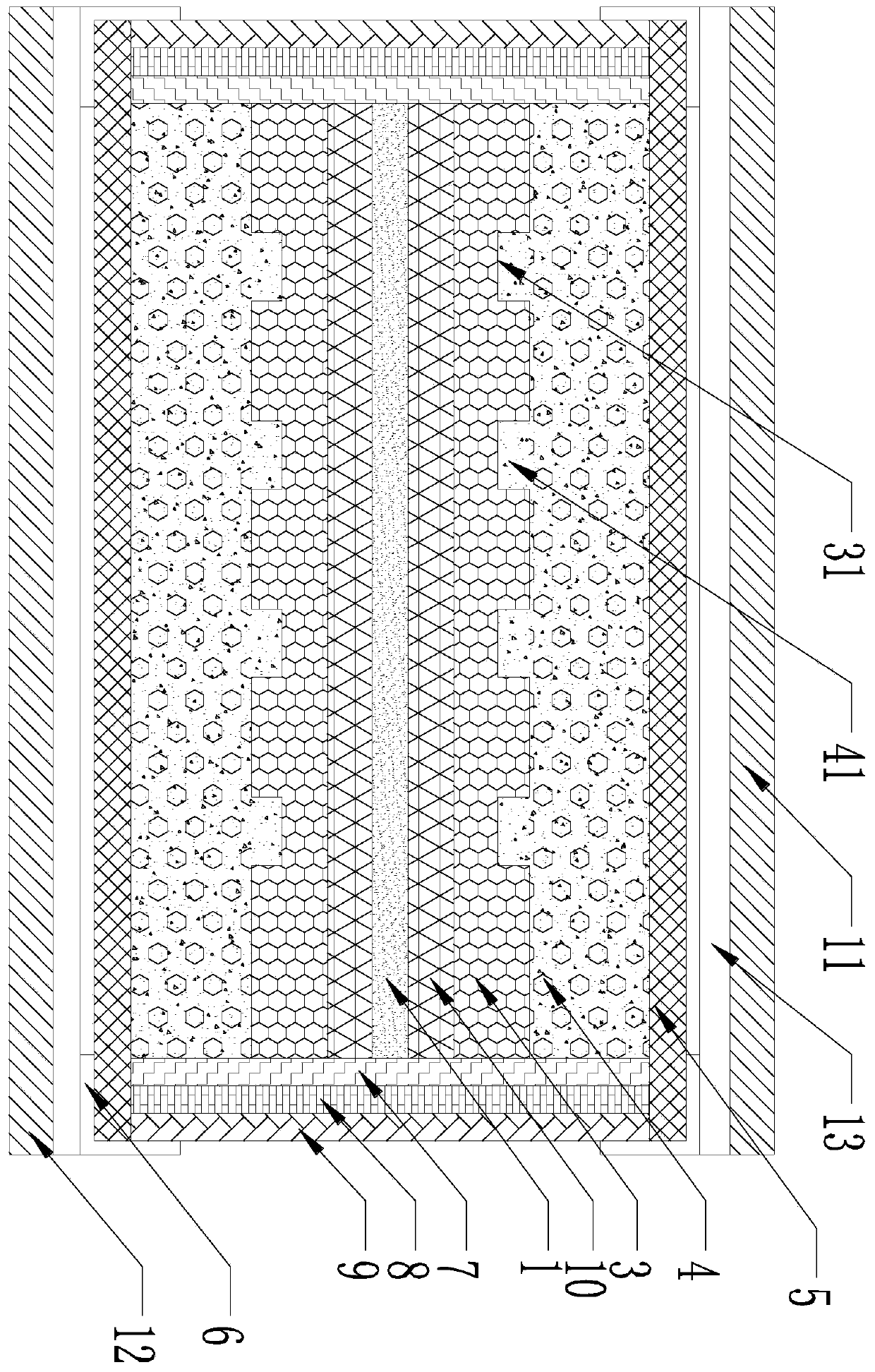 Assembled low-energy-consumption external wallboard