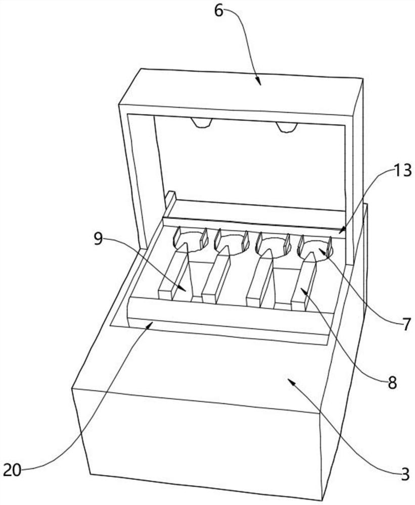 Visual identification separation device of underground coal mine belt conveyor