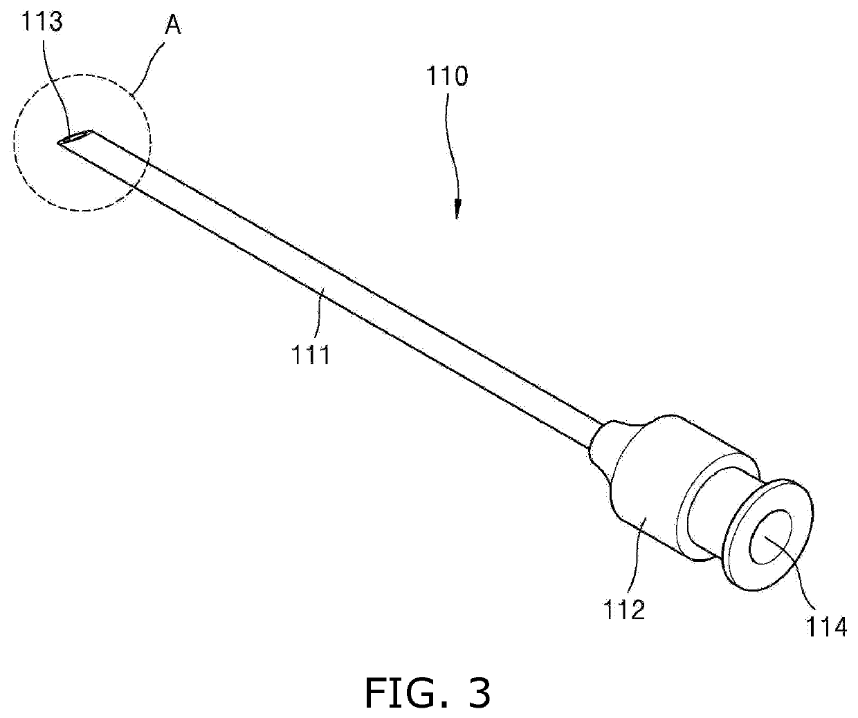 Lifting surgical instrument having branch point