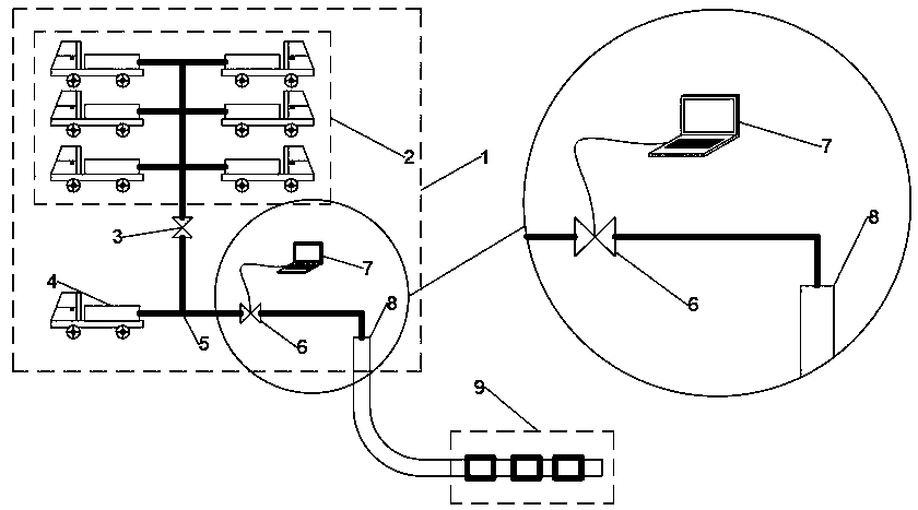 Underground multistage fracturing intelligent sliding sleeve control system and method based on pressure wave communication