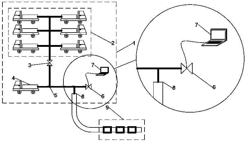 Underground multistage fracturing intelligent sliding sleeve control system and method based on pressure wave communication