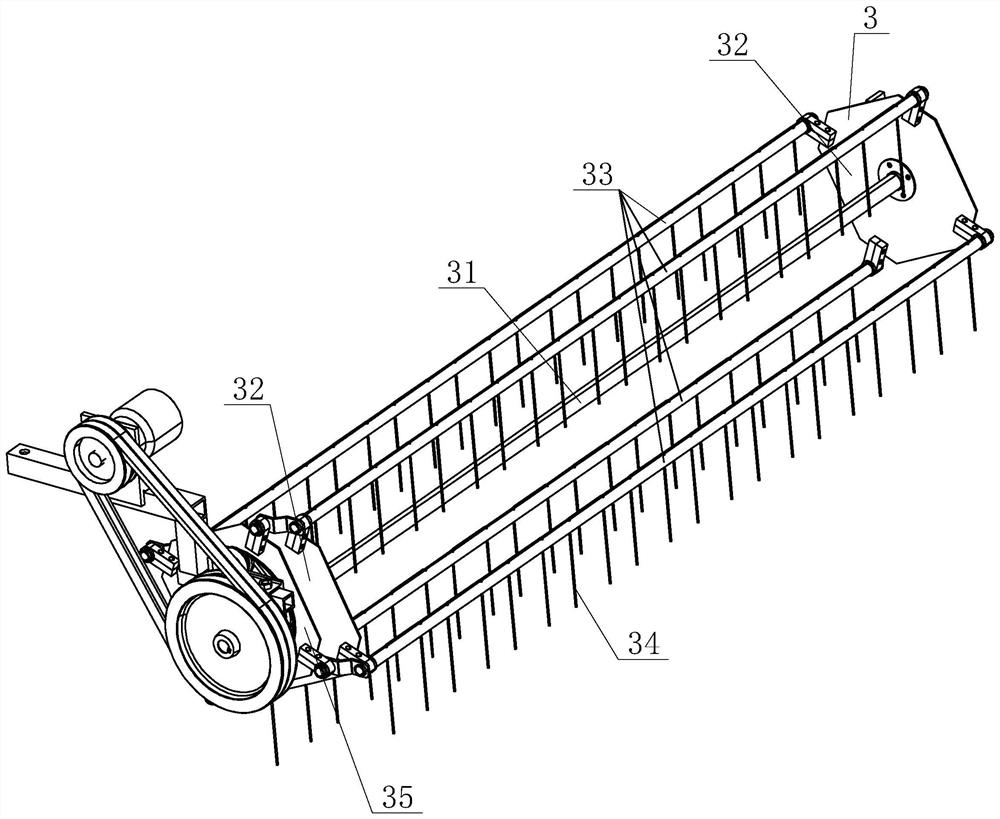 Ramie combine harvester