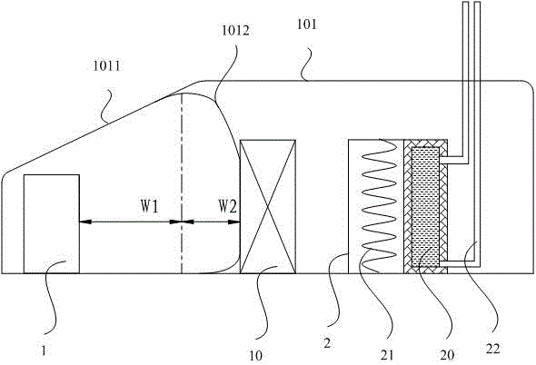 Outdoor unit for heat recovery type refrigeration equipment and split type refrigeration equipment