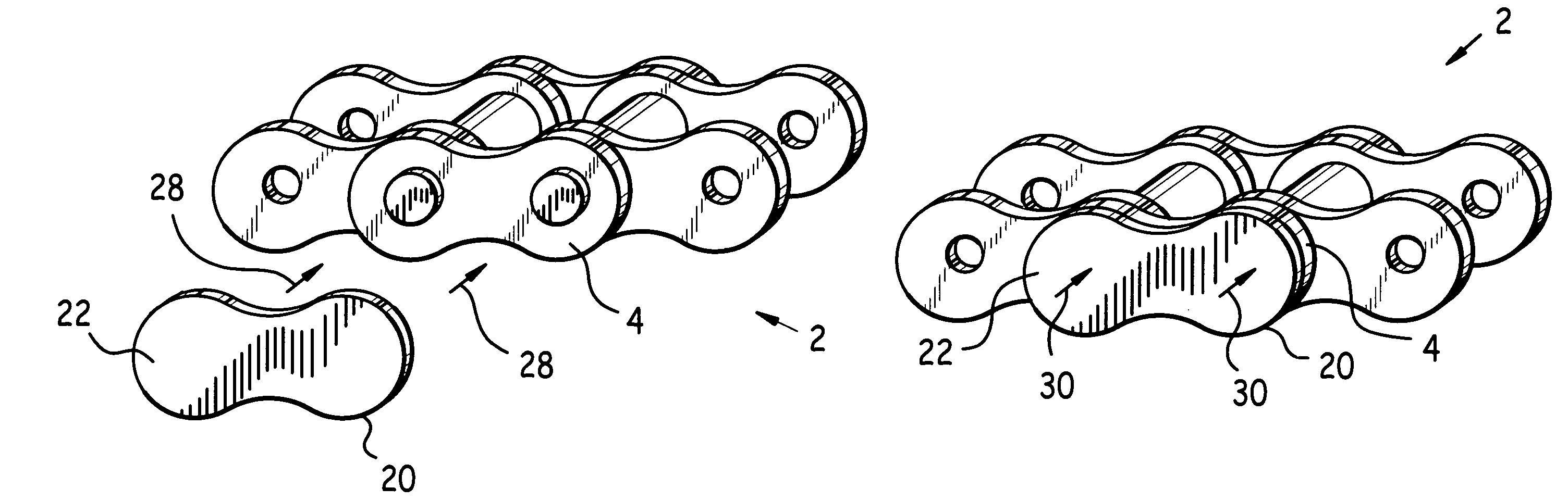 Chain link overlay and method of improving chain link aesthetics