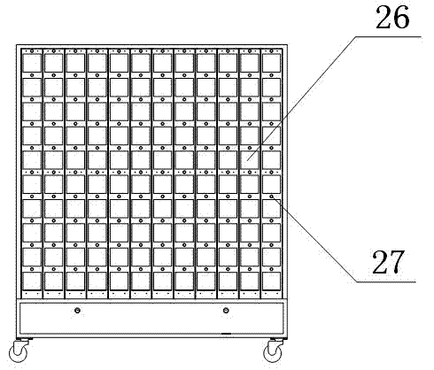Semi-automatic medicine giving system and medicine giving method thereof