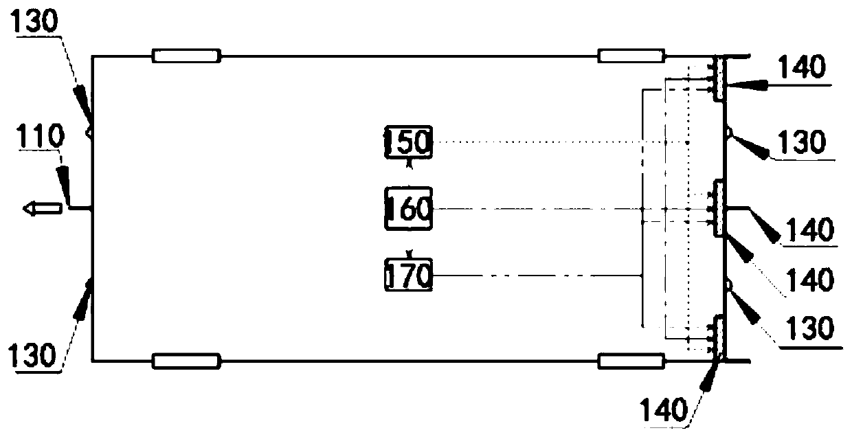 Car tailgating prevention device based on front camera and rear camera and control method of device