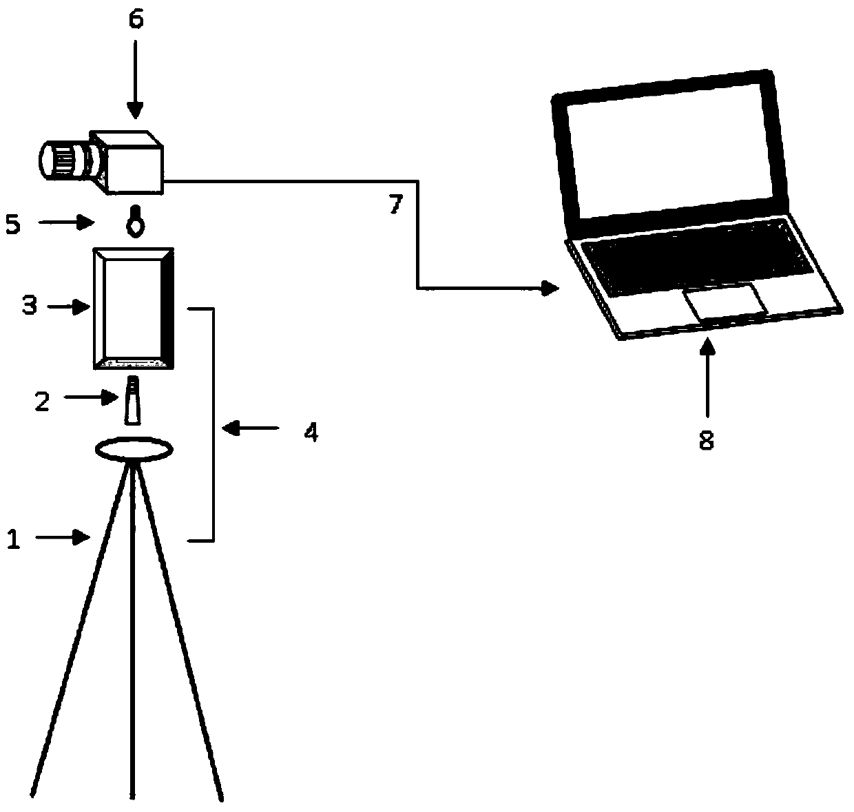 Large-format equivalent center projection image seamless splicing method