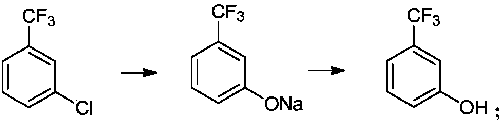 Preparation method of m-trifluoromethylphenol