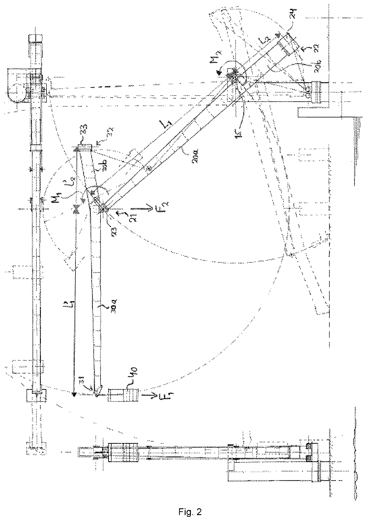 System to transfer people and/or cargo during offshore operations