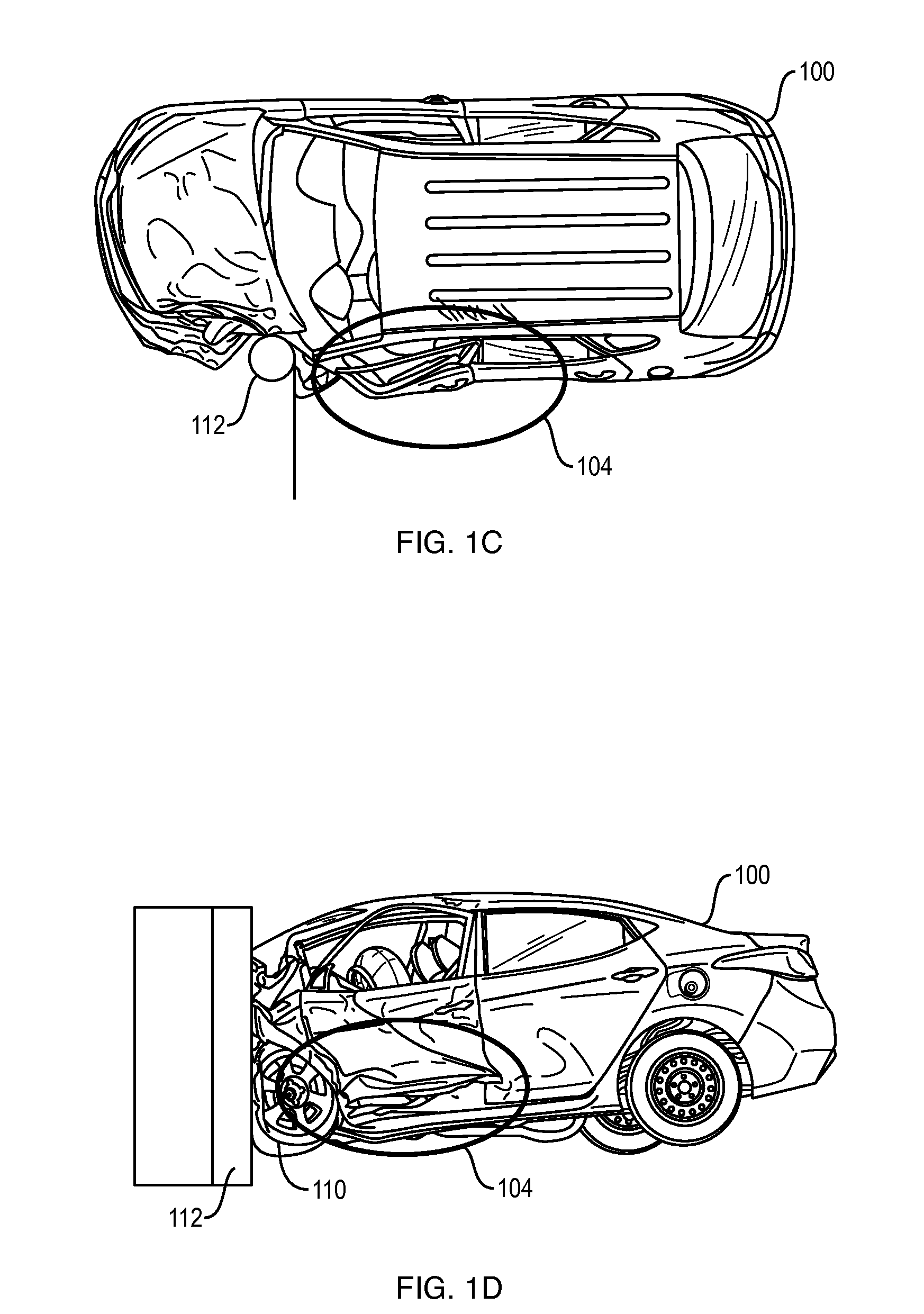 Vehicle wheel twist system for small overlap frontal collisions