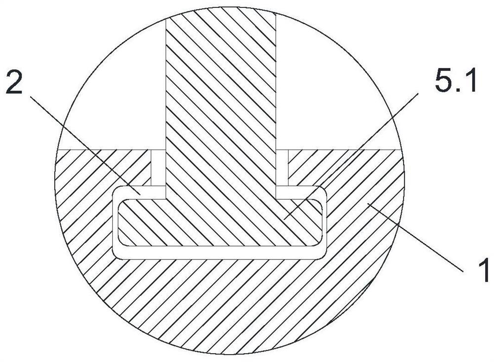 Concrete point-by-point compacting device