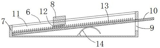 A guiding and clamping mechanism for a syringe pump