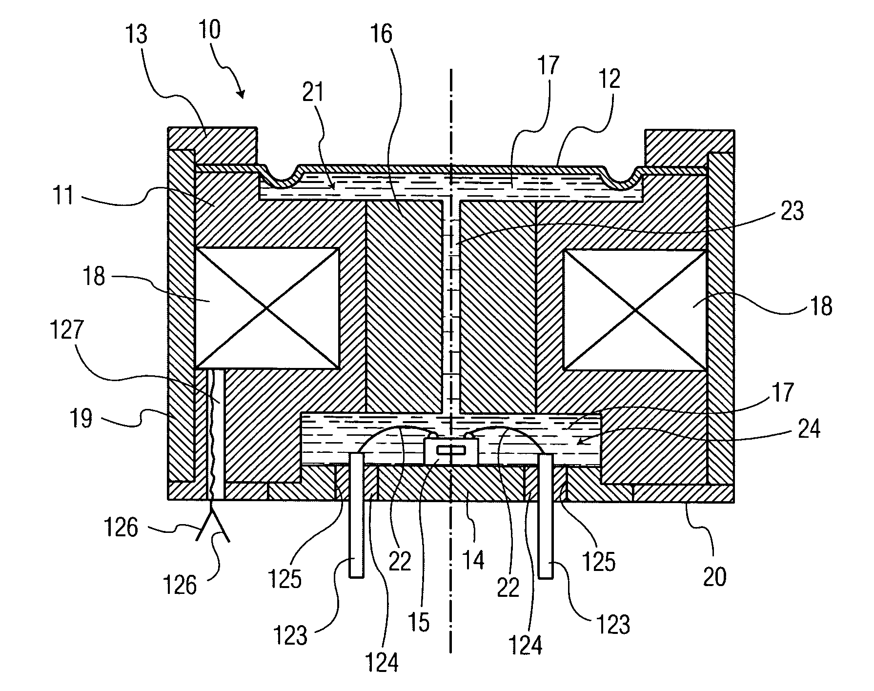 Internal pressure simulator for pressure sensors