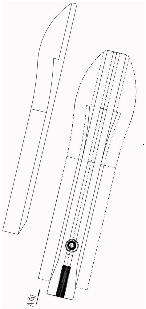 Femoral neck fracture fixing device