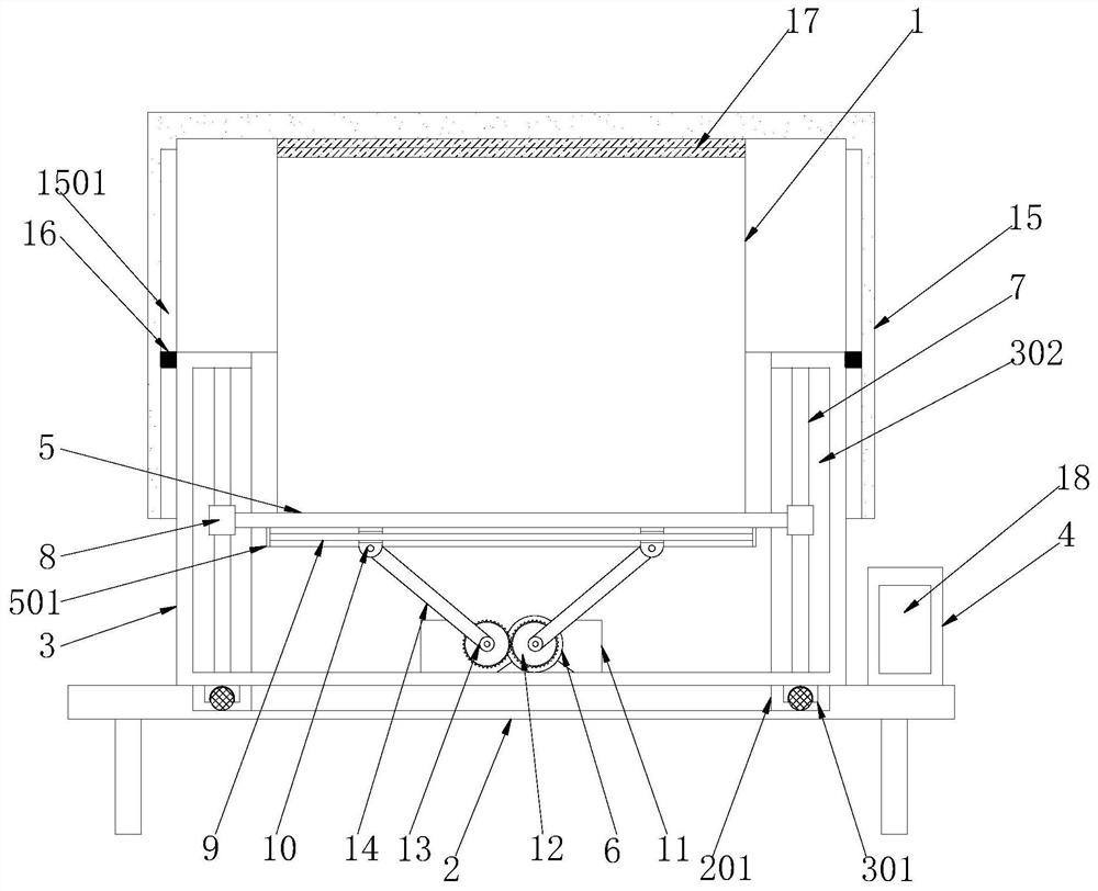 Intelligently manufactured product display device based on geographic information and display method