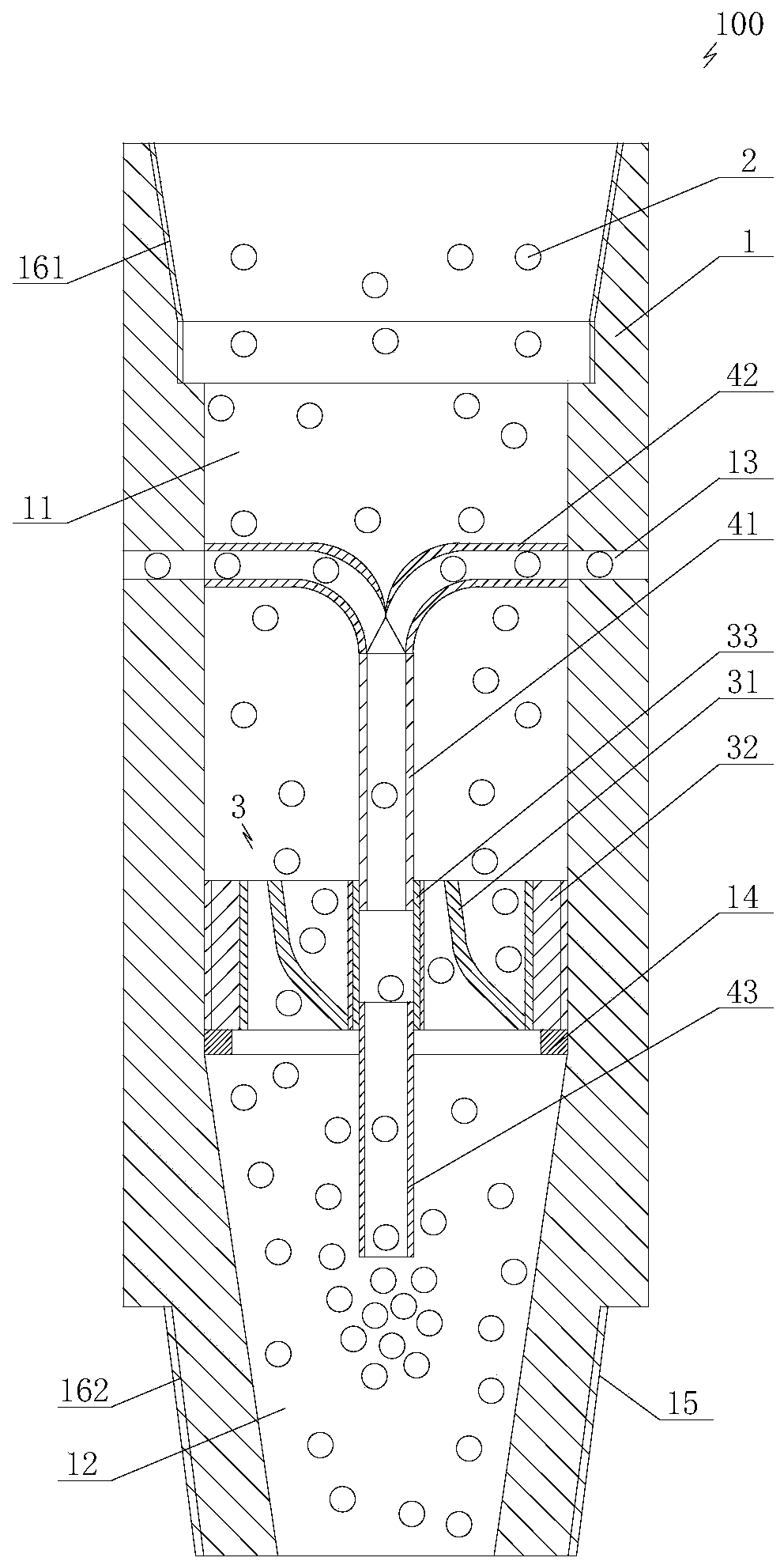 Segmented Drilling Fluid Density Control Device