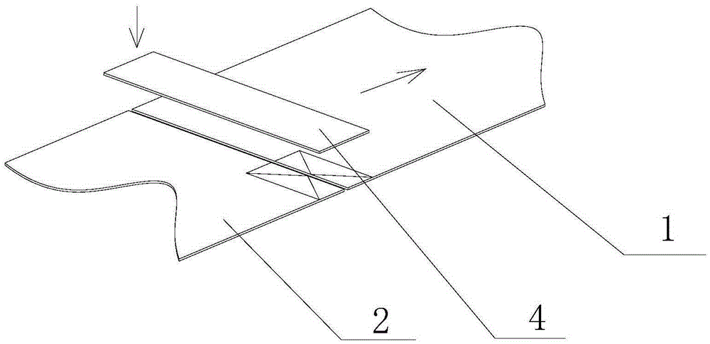 Positioning splicing method and device for sheets with patterns