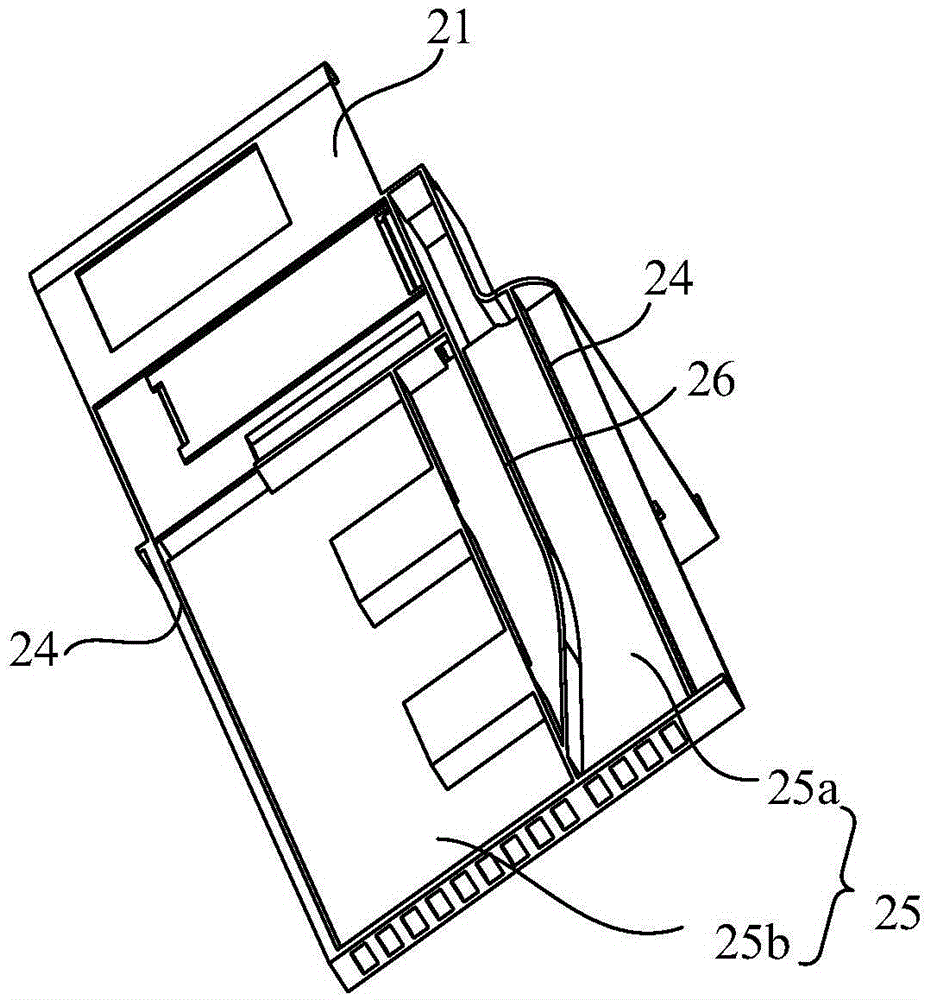 Air flue structure and refrigerator