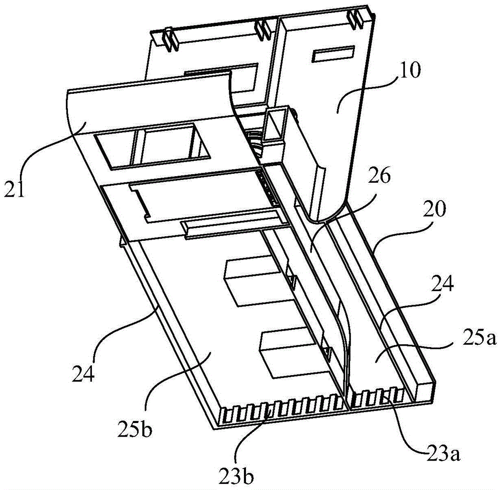 Air flue structure and refrigerator