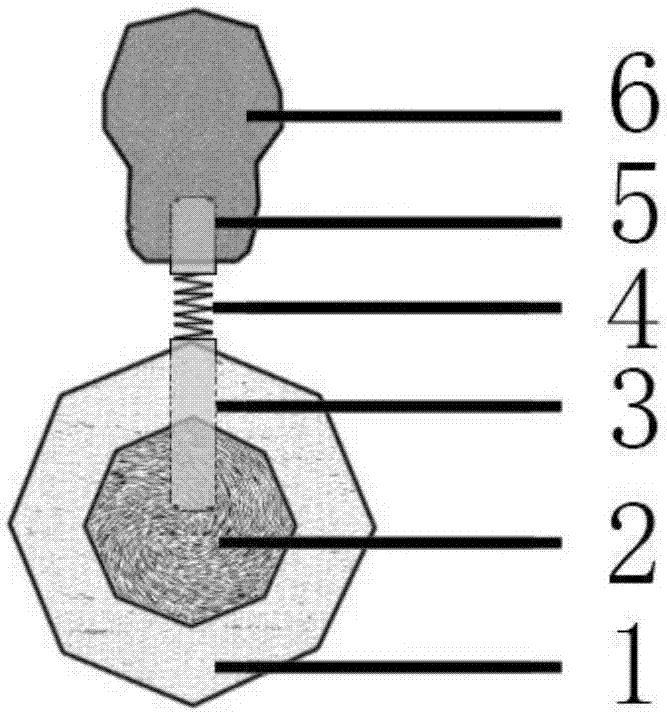 Massage assisting simulative instrument