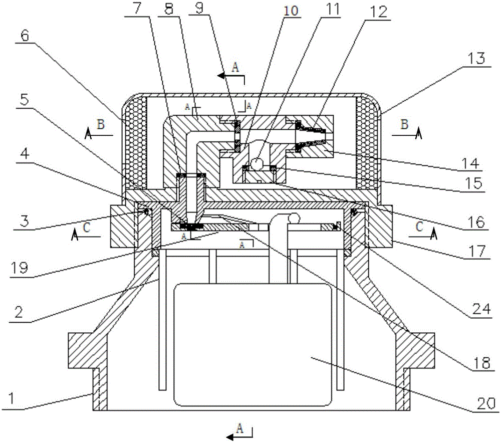 A special valve for pressurized water storage equipment