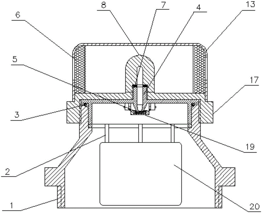 A special valve for pressurized water storage equipment