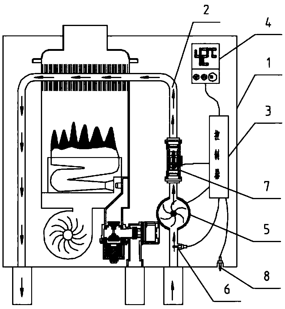 Gas water heater and control method