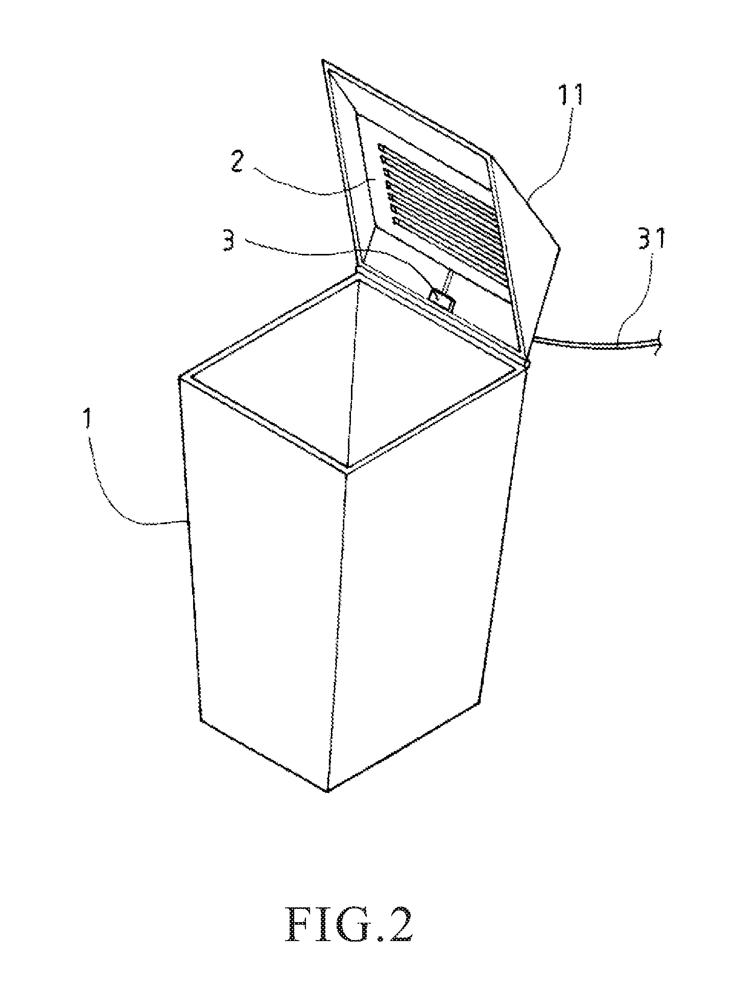 Trash Can With A Deodorization and Sterilization Function
