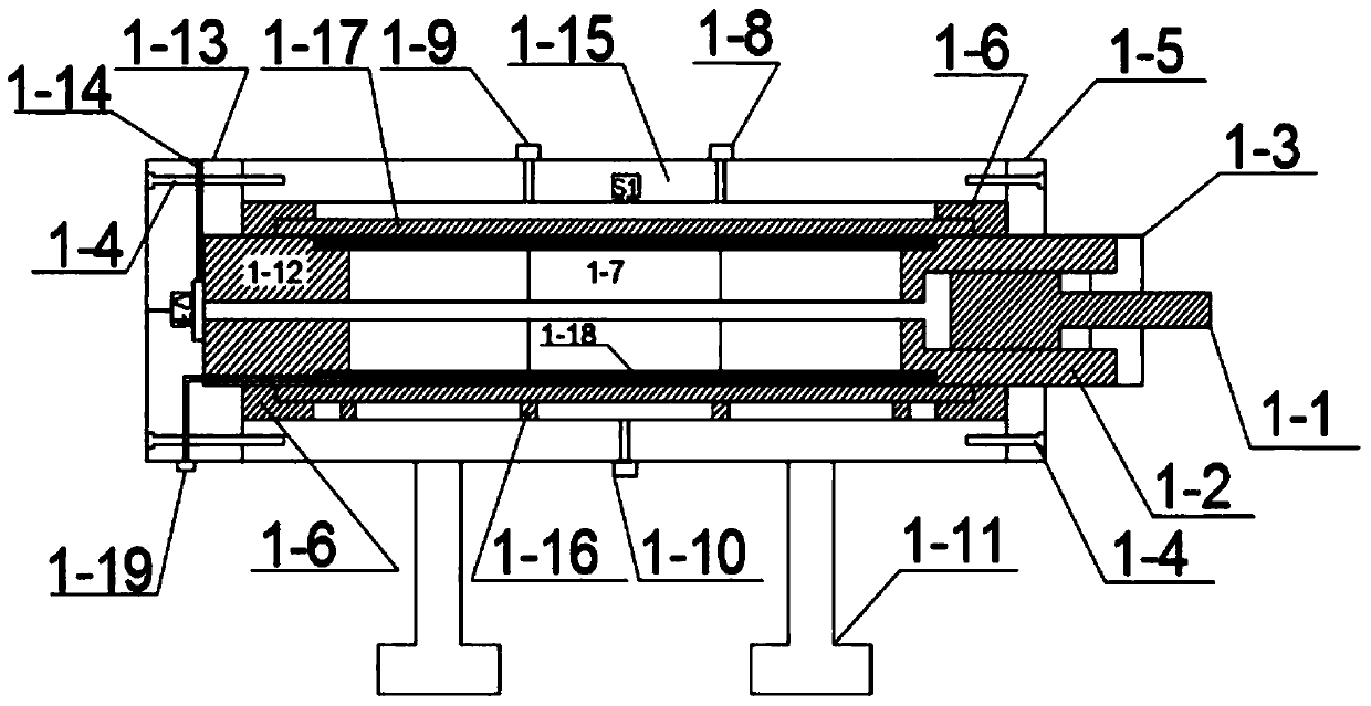 An experimental device and experimental method for simulating deflagration and fracturing of horizontal wells